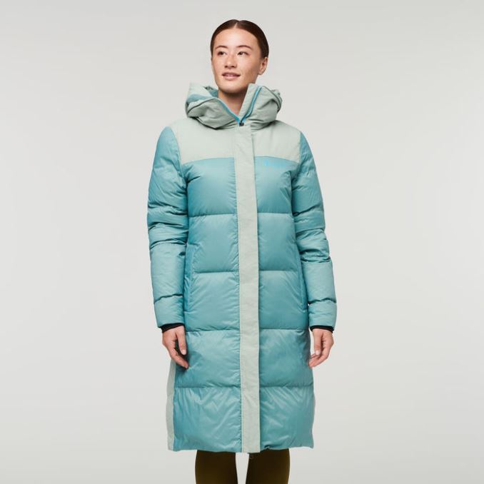Solazo Parka Plumón Mujer Silver-bluegrass Cotopaxi Nuevo