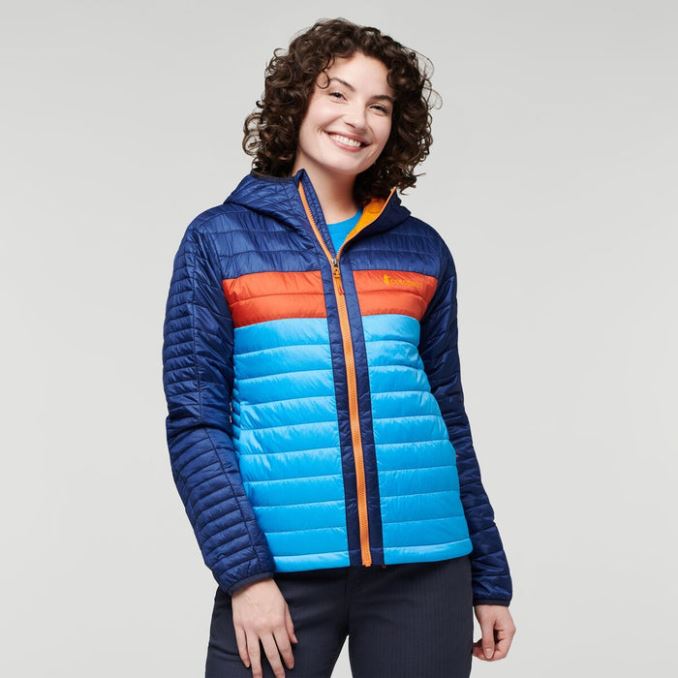 Capa Chaqueta Con Capucha Y Aislamiento Mujer Maritimo-saltwater Collections Cotopaxi