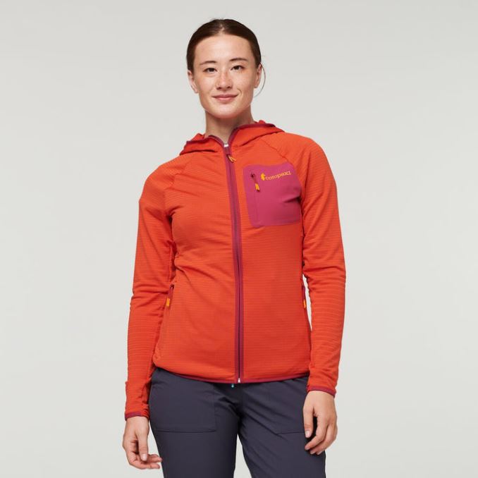Canyon Otero Chaqueta Polar Con Capucha Y Cremallera Completa Mujer Cotopaxi Caliente