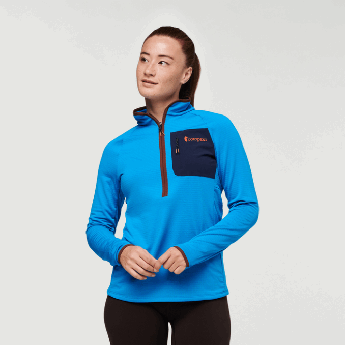 Colección Cotopaxi Saltwater Otero Jersey De Polar Con Media Cremallera Mujer
