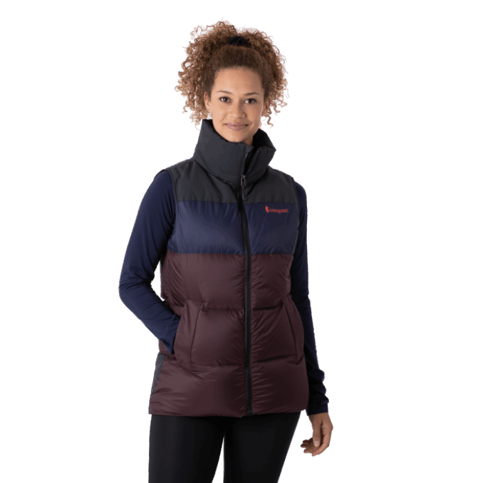 Chaleco Plumon Marca Mujer Black-black Iris Cotopaxi Solazo
