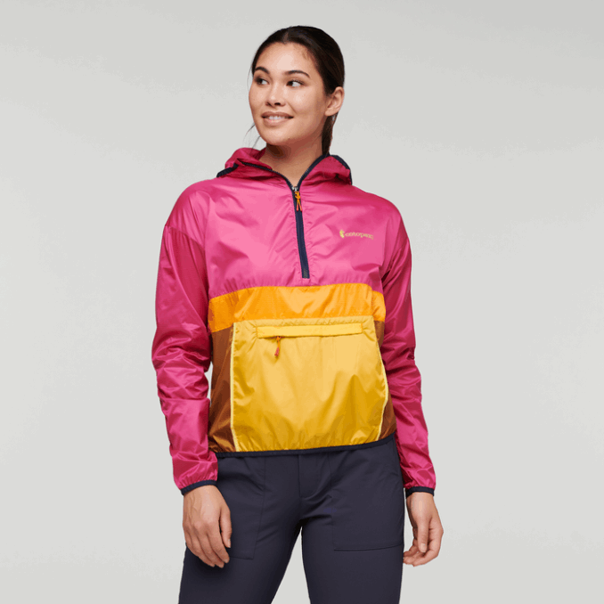 Cortavientos Pop Teca Con Media Cremallera Mujer Colecciones Cotopaxi