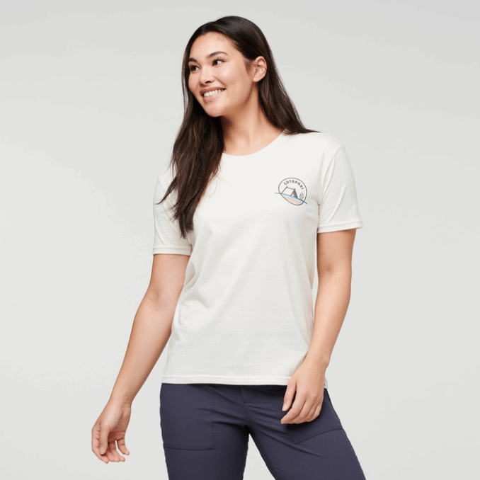 Camiseta Orgánica Best Bone Cotopaxi Camp Life Mujer