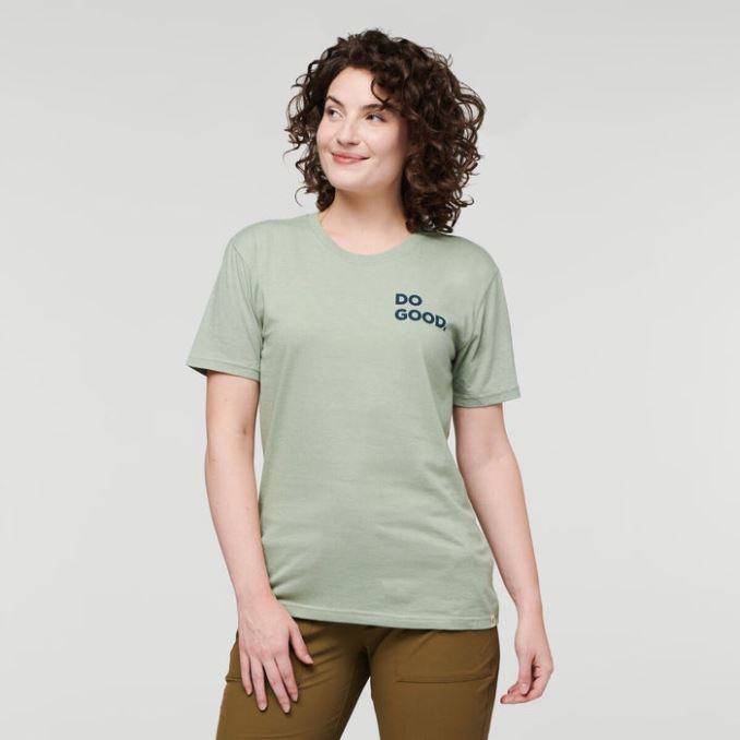 Camiseta Organica Salvaje Oeste Mujer Hoja Plata Cotopaxi Colecciones