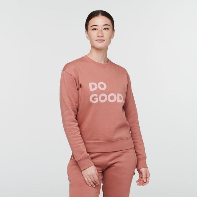 Earthen Hot Do Good Crew Sudadera Mujer Cotopaxi