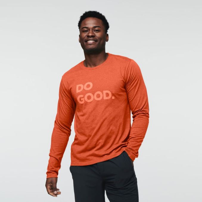 Original Cotopaxi Do Good Camiseta De Manga Larga Hombre Canyon