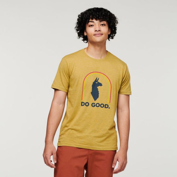 Hops Sunshine Do Good Camiseta Orgánica Hombre Marca Cotopaxi