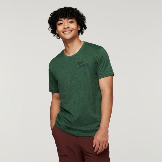 Best Cotopaxi Wild West Organic T-shirt Men Forest