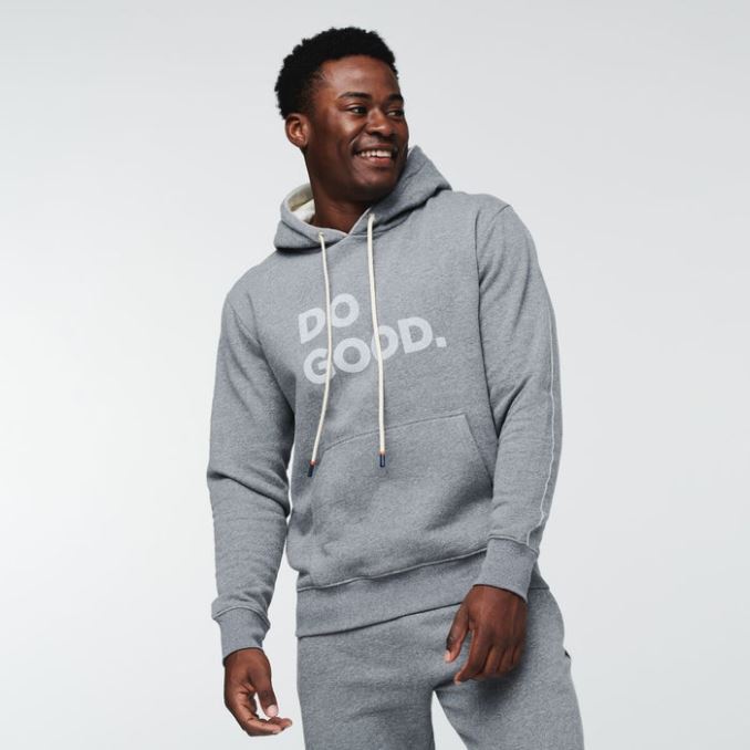 Origen Gris Jaspeado Cotopaxi Do Good Sudadera Con Capucha Hombres