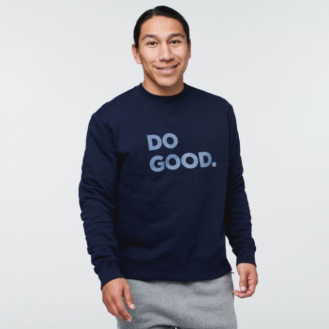 Do Good Crew Sudadera Hombres Mejor Cotopaxi Marítimo