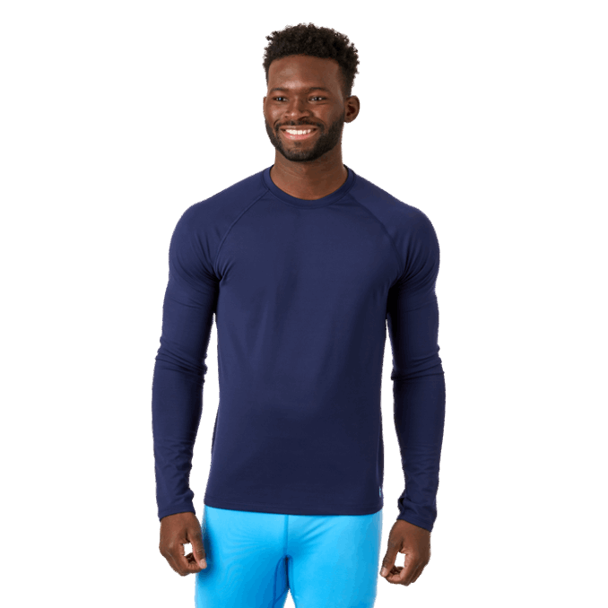 Marítimo Caliente Cotopaxi Liso Capa Base Top Hombres