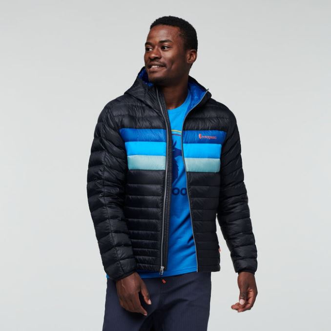 Chaqueta Plumífero Con Capucha Origins Cotopaxi Fuego Hombre Negro-pacifico