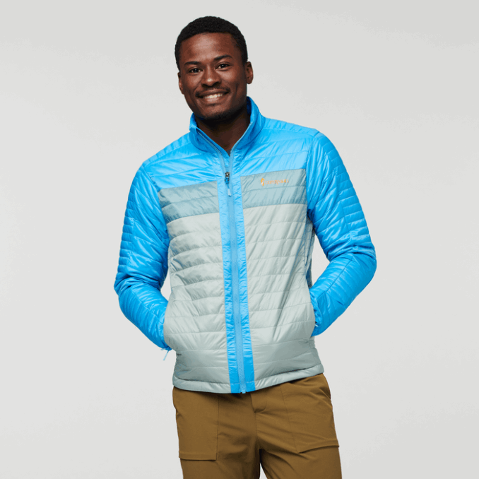 Capa Chaqueta Aislante Hombres Cotopaxi Saltwater-silver Mejor