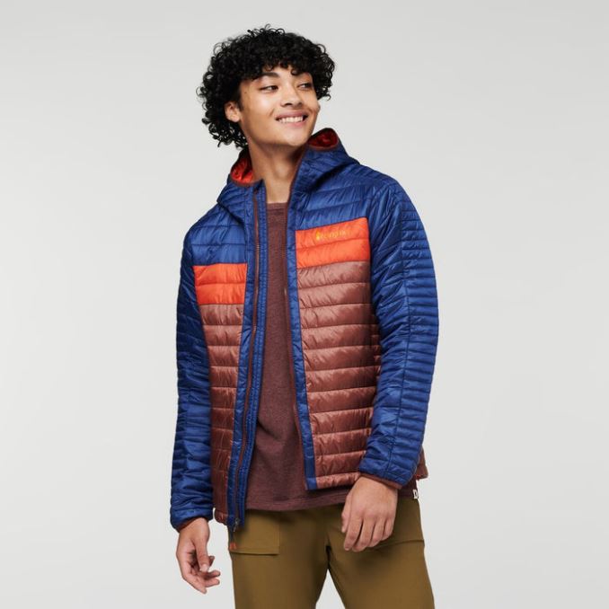Capa Chaqueta Con Capucha Y Aislamiento Hombre Colecciones Cotopaxi Maritimo-castaño