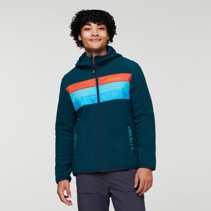 Chaqueta Polar Con Capucha Y Cremallera Completa Teca Hombre Origins Cotopaxi La Cabra