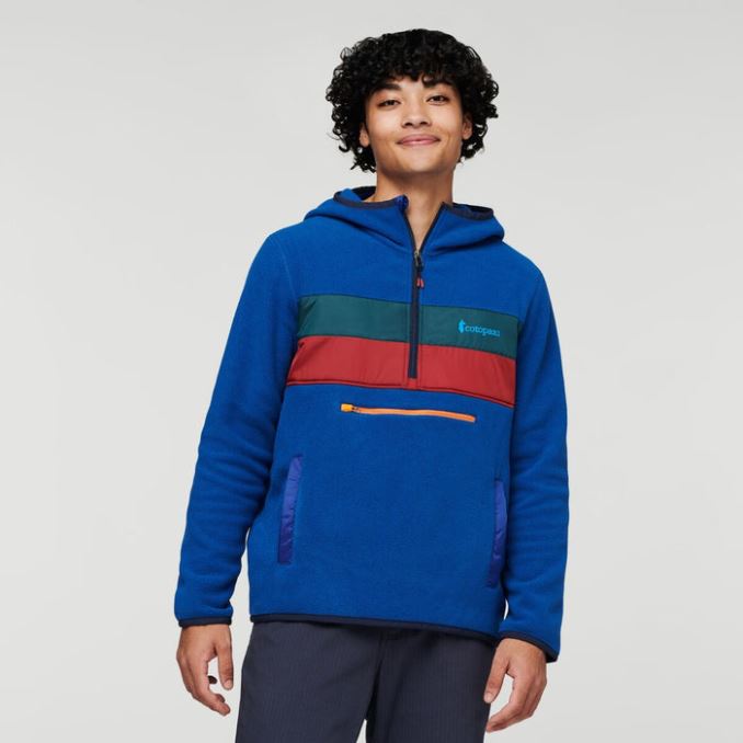 Cotopaxi Teca Chaqueta De Vellón Con Capucha Y Media Cremallera Reciclado Hombre Moda España