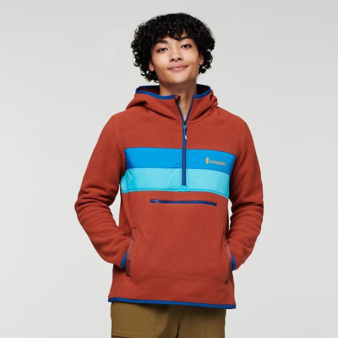 Raging Ravine Cotopaxi Collection Chaqueta Polar Con Media Cremallera Y Capucha Teca Reciclado Hombre