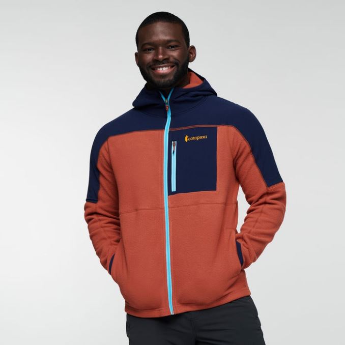Abrazo Chaqueta Polar Con Capucha Y Cremallera Completa Hombre Cotopaxi Maritimo-spice Colecciones