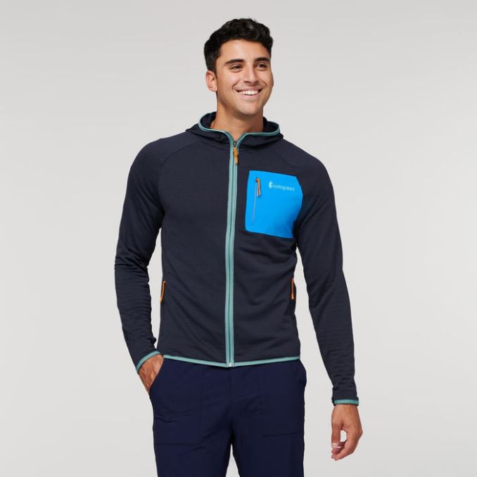 Cotopaxi Fashion Chaqueta Polar Con Capucha Y Cremallera Completa Graphite Otero Hombre