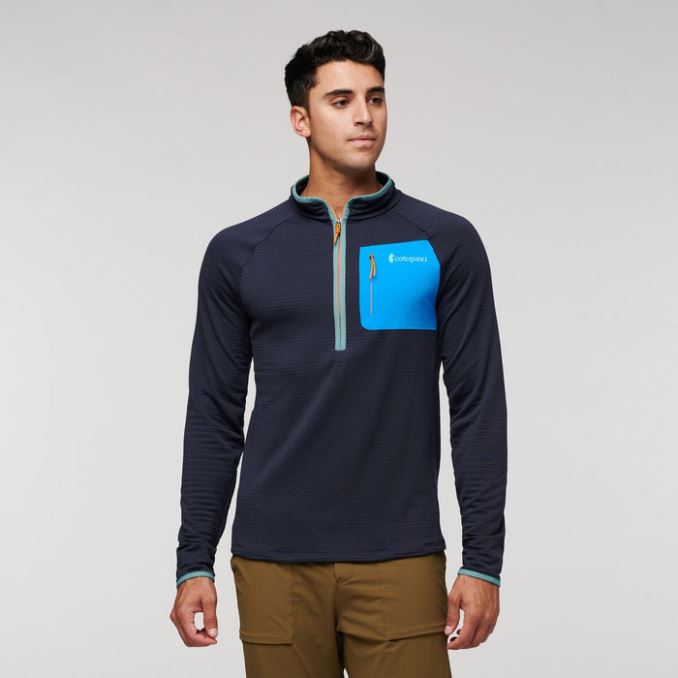 Grafito Marcas Otero Jersey Polar Media Cremallera Hombre Cotopaxi