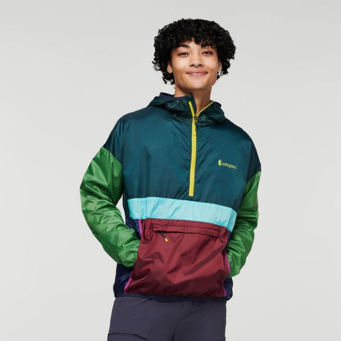 Cotopaxi Teca Cortavientos Con Media Cremallera Hombre Marcas Pinelands