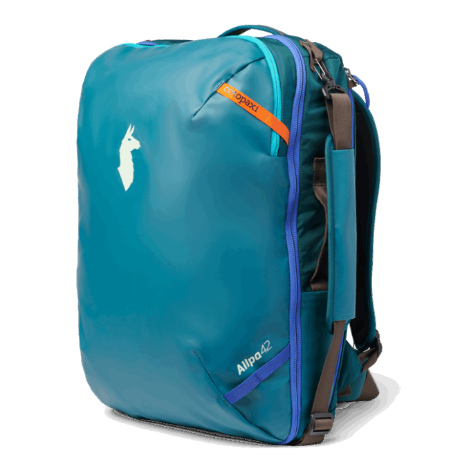 Allpa 42l Travel Pack Cotopaxi Deep Ocean Caliente