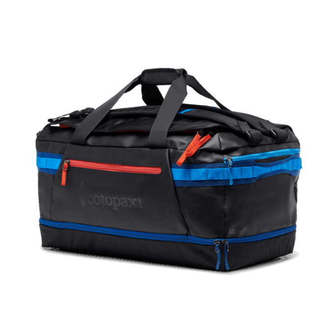 Bolsa De Lona Cotopaxi Allpa 70l Nueva Negra