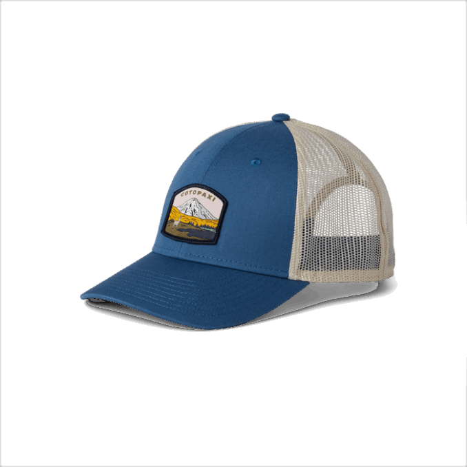 Cotopaxi Llamascape Gorra Camionero Marca Mezclilla