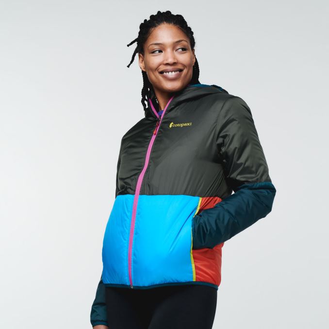 Chaqueta Con Capucha Teca Calido Mujer Cotopaxi Run Run Best