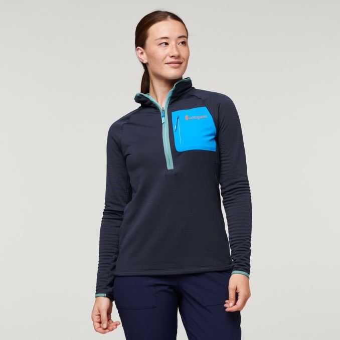 Otero Jersey Polar Media Cremallera Mujer Graphite Cotopaxi Moda