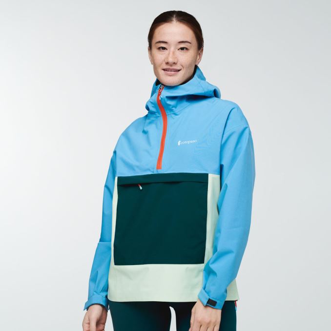 Cielo Lluvia Anorak Mujer Origen Rio Cotopaxi