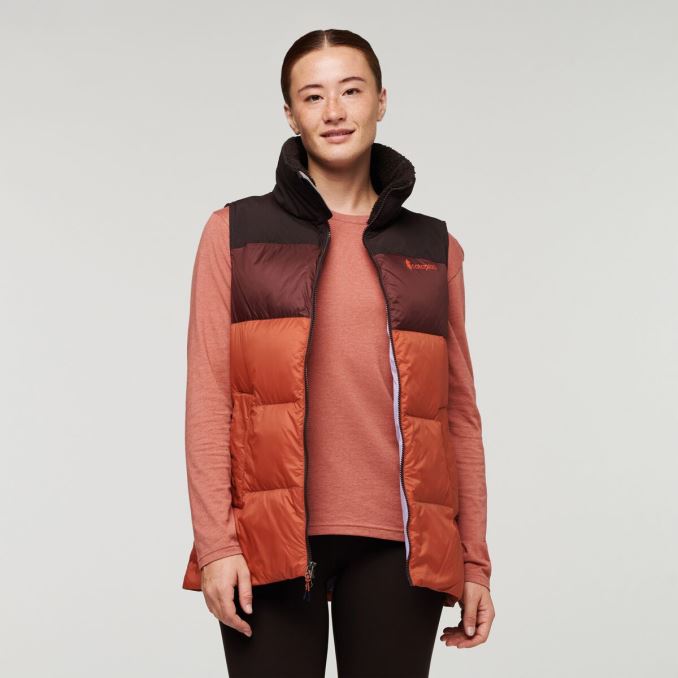 Cotopaxi Mejor Cavern-spice Solazo Chaleco De Plumas Mujer