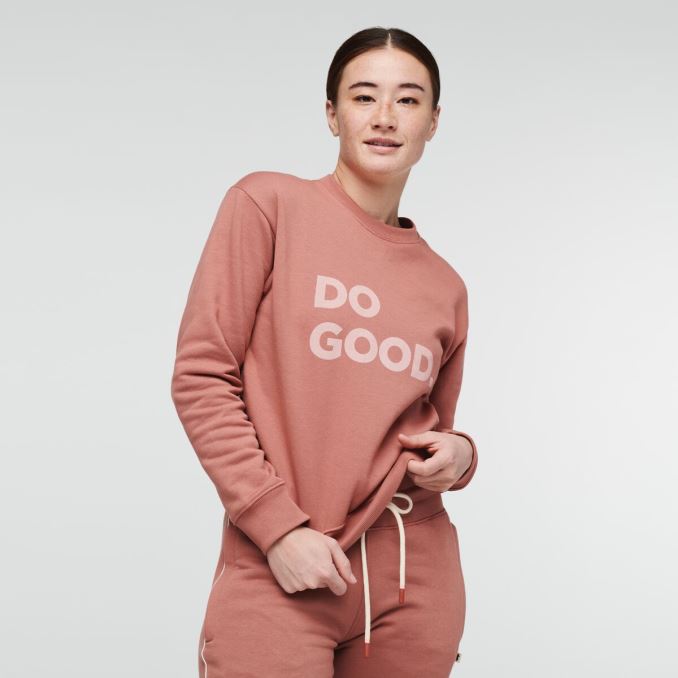 Best Cotopaxi Earthen Do Good Crew Sudadera Mujer