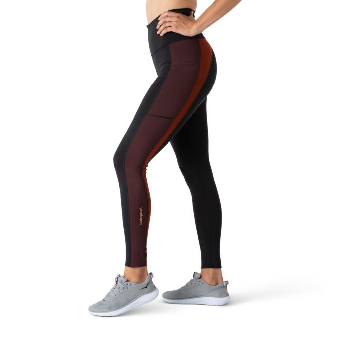 Cotopaxi Moda Negro Roso Apretado Mujer