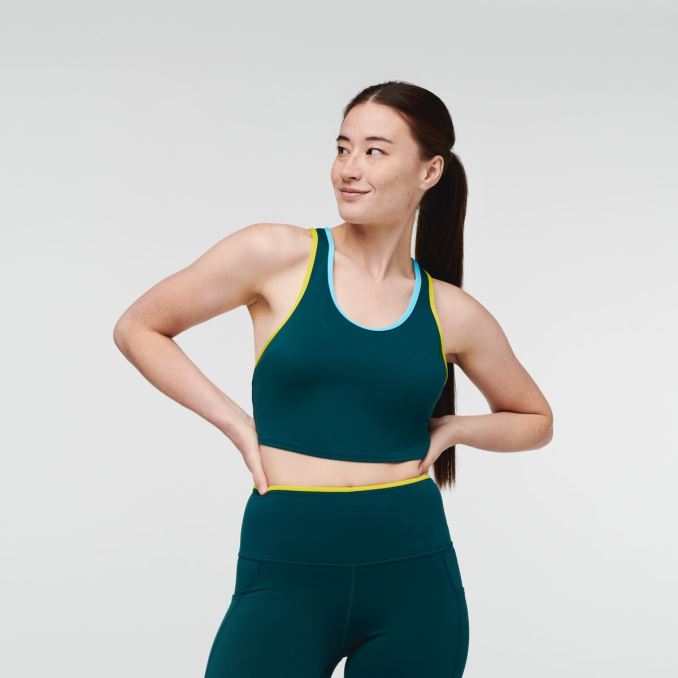 Colección Cotopaxi Mari Crop Mujer Océano Profundo