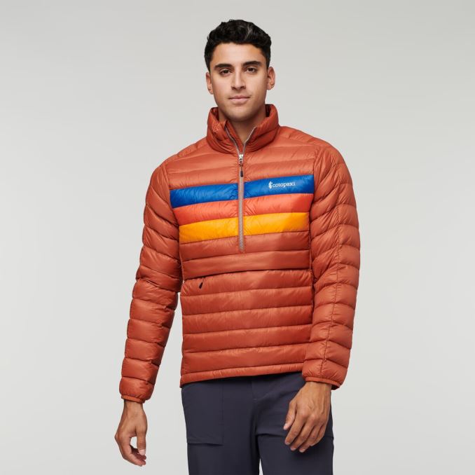 Fuego Down Pullover Hombre Spice Rayas Cotopaxi Marcas