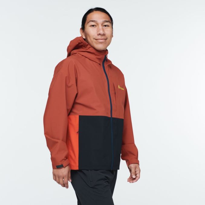 Chaqueta De Lluvia De Los Hombres Del Cielo De La Marca Cotopaxi De Especias