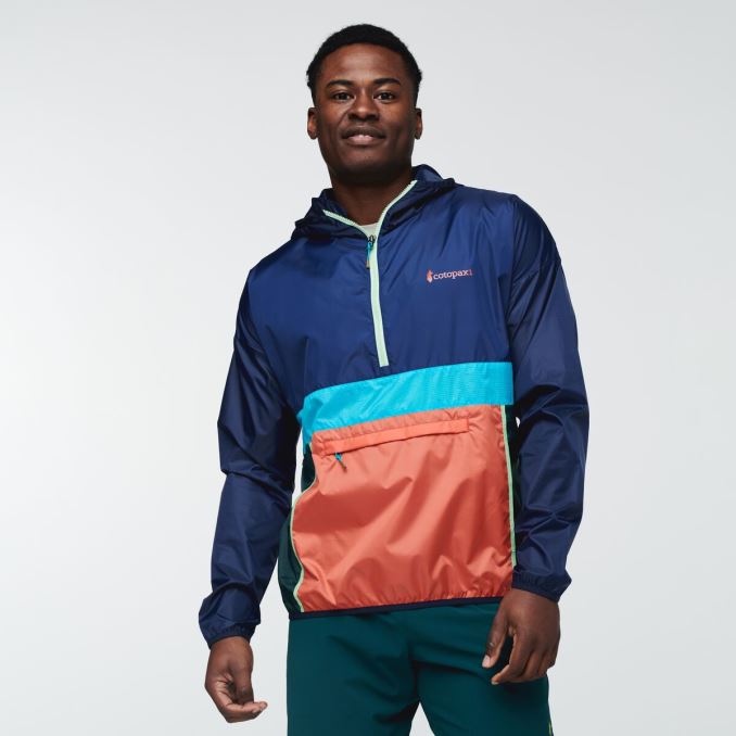 Cortavientos Sycamore Cotopaxi Teca Con Media Cremallera Hombre Marcas