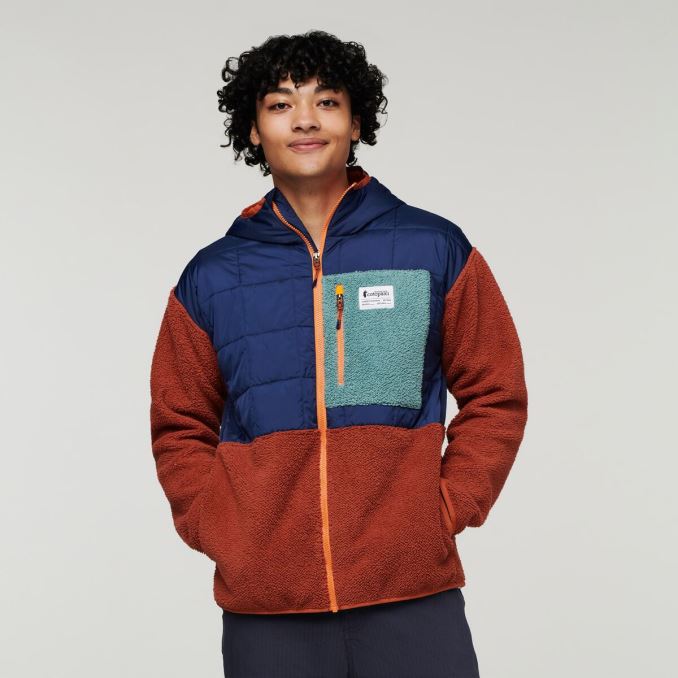 Cotopaxi Origen Trico Chaqueta Híbrida Hombres Maritim-spice