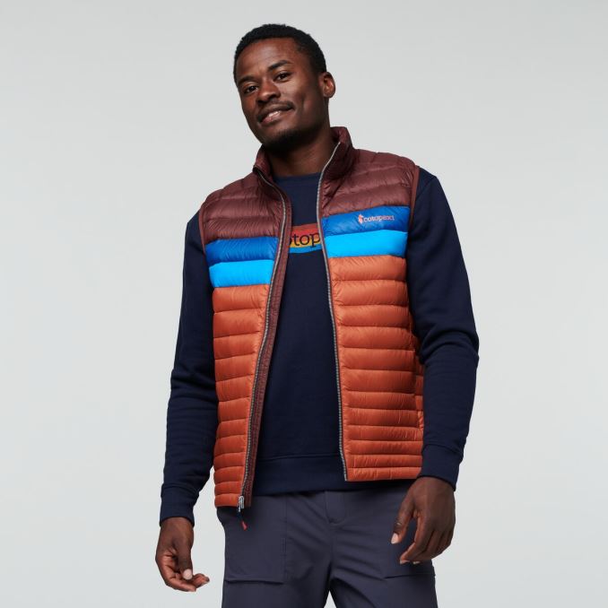 Cotopaxi Fuego Chaleco Plumón Hombre Marcas Castaño-especia