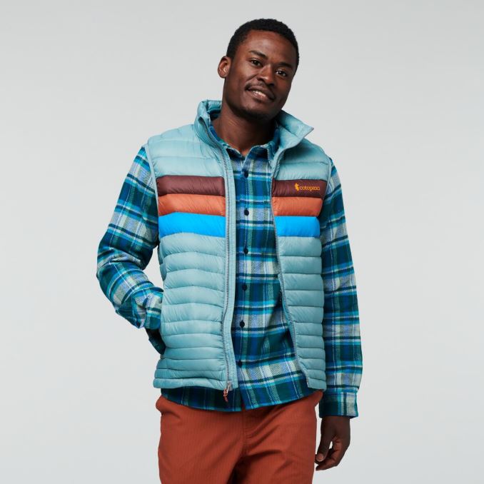Bluegrass Stripes Cotopaxi Original Fuego Down Vest Men